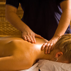 Massage is the only way to unwind from a long day of travel.