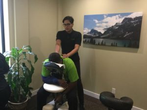 Office massage is a great way to be a hero!