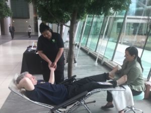 In-Office massage is a great way to show staff appreciation