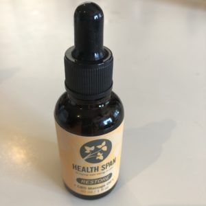 CBD oil for massage